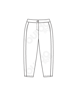 Pantalon en Lin n°126 | Burda Style 05/20