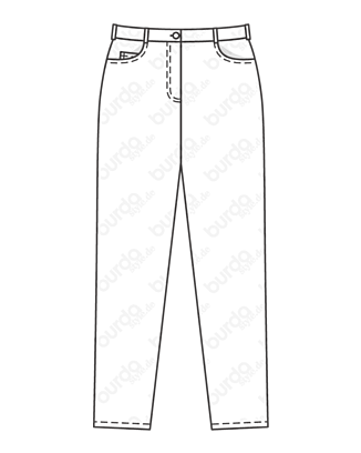 Pantalon en Coton n°126 | Burda Style 08/20
