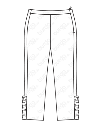 Pantalon en Coton n°127 | Burda Style 06/20