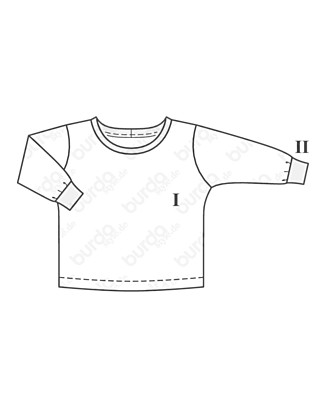 A, B T-shirt en Coton n°128 | Burda Style 09/20