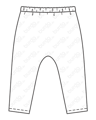 Pantalon en Mousseline n°129 | Burda Style 06/20
