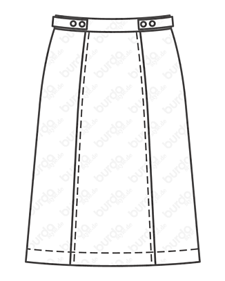 Jupe en Polyester n°112 | Burda Style 08/20