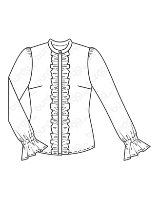 Chemisier en Coton n°108 | Burda Style 10/20