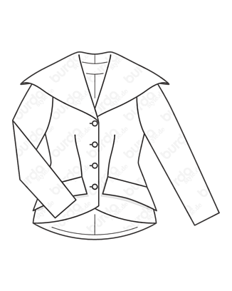 Veste en Laine n°116 | Burda Style 10/20