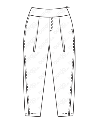 Pantalon en Denim n°101 | Burda Style 11/20