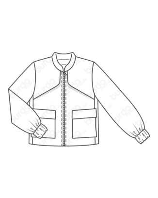 Veste en Popeline n°104 | Burda Style 11/20