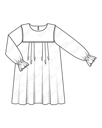 Robe en Viscose n°132 | Burda Style 11/20