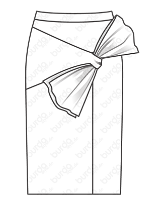 Jupe en Coton n°105 | Burda Style 12/20
