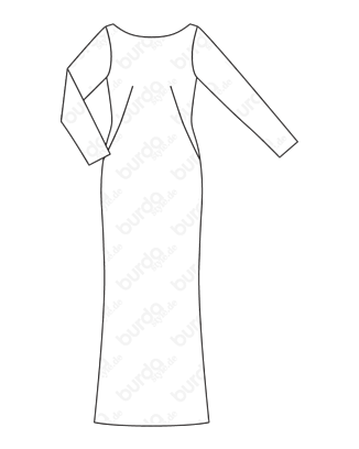 Robe en Sequin n°111 | Burda Style 12/20