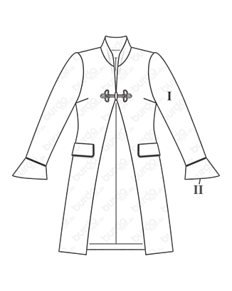 Manteau en Lin n°113 | Burda Style 12/20
