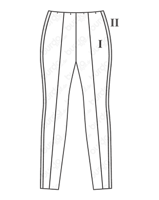 Pantalon en Jersey n°114 | Burda Style 12/20