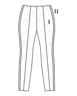 Pantalon en Jersey n°115 | Burda Style 12/20