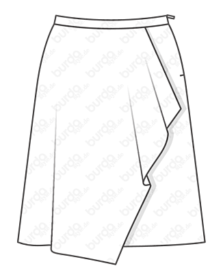 Jupe en Laine n°124 | Burda Style 12/20