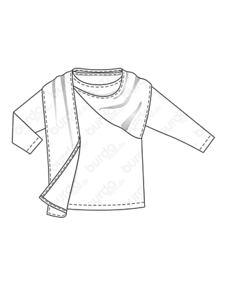 Pullover en Maille n°127 | Burda Style 12/20