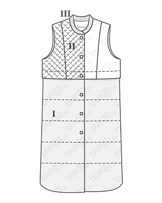 Gilet sans manches en Laine n°128 | Burda Style 12/20