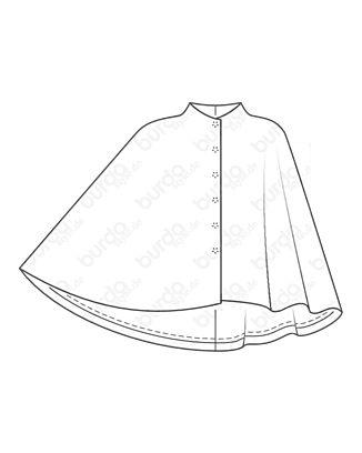 Cape en Laine n°103 | Burda Style 01/21