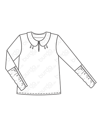 Chemisier en Viscose n°106 | Burda Style 01/21