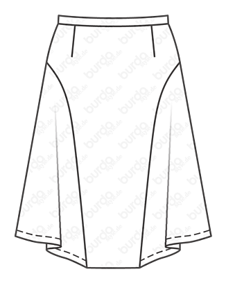 Jupe en Laine n°110 | Burda Style 01/21