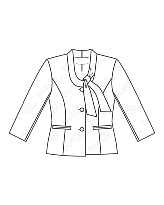 Veste en Tweed n°113 | Burda Style 01/21
