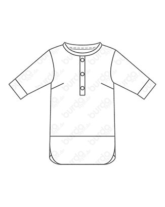 Robe en Tissu léger n°114 | Burda Style 01/21