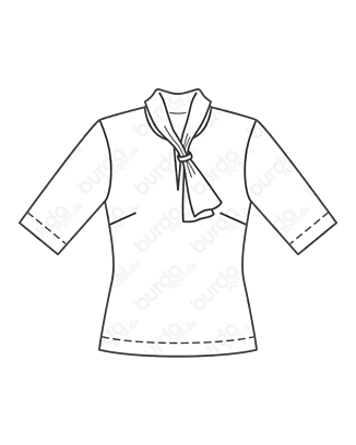 Top en Tissu extensible n°116 | Burda Style 01/21