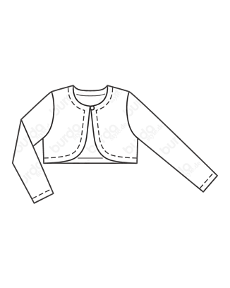 Bolero en Tricot n°131 | Burda Style 01/21