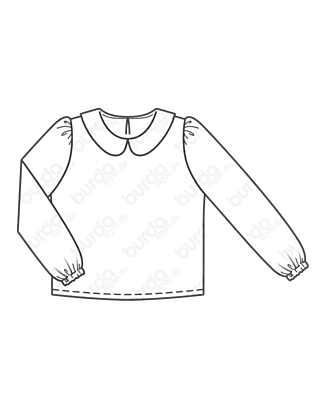 Blouse en Viscose n°132 | Burda Style 01/21