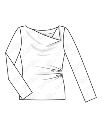 Top en Jersey n°119 | Burda Style 02/21