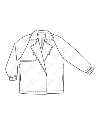 Veste en Viscose n°127 | Burda Style 02/21