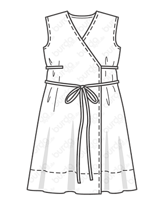 Robe en Jeans n°133 | Burda Style 02/21