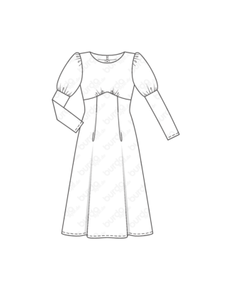 Robe en Viscose n°105 | Burda Style 3/21