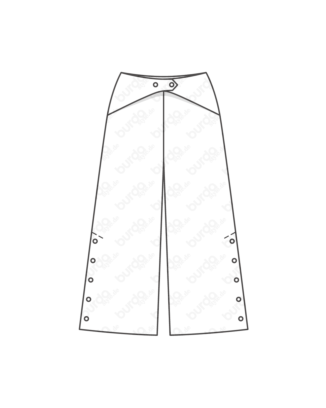 Pantalon en Gabardine n°107 | Burda Style 3/21