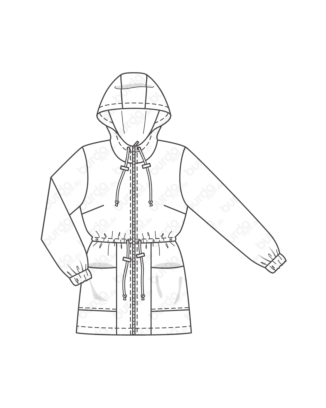 Veste en Polyester n°109 | Burda Style 3/21