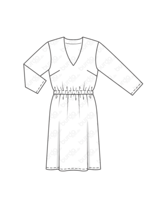 Robe en Viscose n°119 | Burda Style 3/21