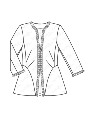 Veste en Bouclette n°122 | Burda Style 3/21