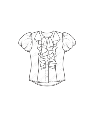 Chemisier en Soie n°124 | Burda Style 3/21