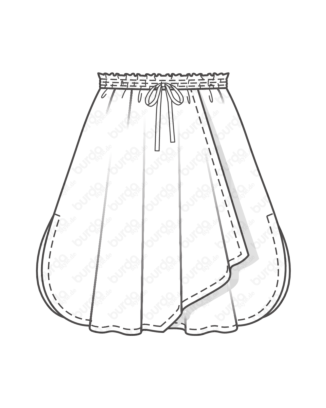 Jupe en Tencel n°129 | Burda Style 3/21
