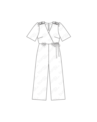 Combinaison en Twill n°131 | Burda Style 3/21