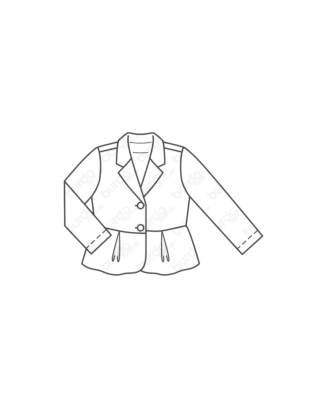 Veste en Bouclette n°134 | Burda Style 3/21