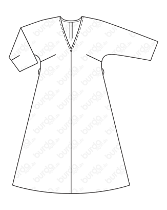 Robe en Lin n°104 | Burda Style 4/21