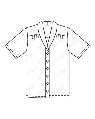 Chemise en Coton n°105 | Burda Style 4/21