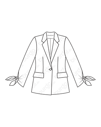 Tailleur en Coton n°107 | Burda Style 4/21