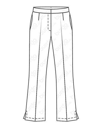 Pantalon en Coton n°108 | Burda Style 4/21