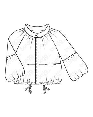 Veste en Nylon n°111 | Burda Style 4/21
