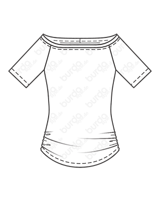 Top en Daim n°114 | Burda Style 4/21