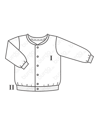 Veste en Tricot n°130 | Burda Style 4/21