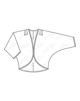 Veste en Satin n°102 | Burda Style 6/21