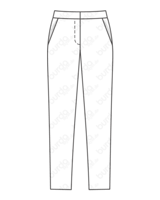 Pantalon en Coton n°103 | Burda Style 6/21
