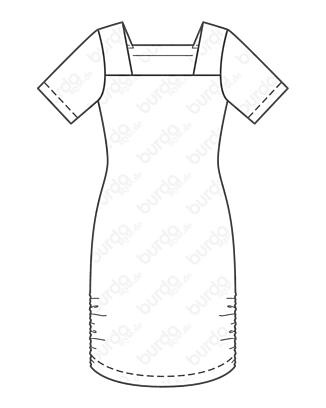 Robe en Jersey n°108 | Burda Style 6/21