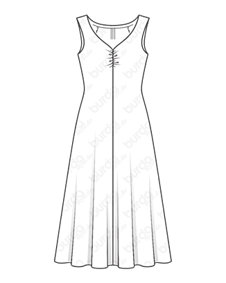 Robe en Coton n°113 | Burda Style 6/21